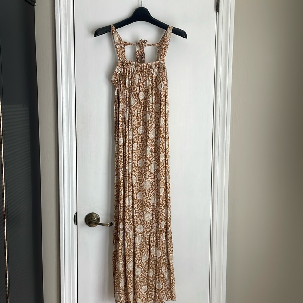 Old Navy Tie-Back Cutout Maxi Sun Dress XS - Picture 3 of 7
